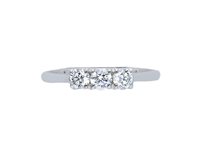 Anillo Babila Milano Mujer Trilogy in Oro blanco Diamante 0.50 Ct BBB13050B - BBB13050B